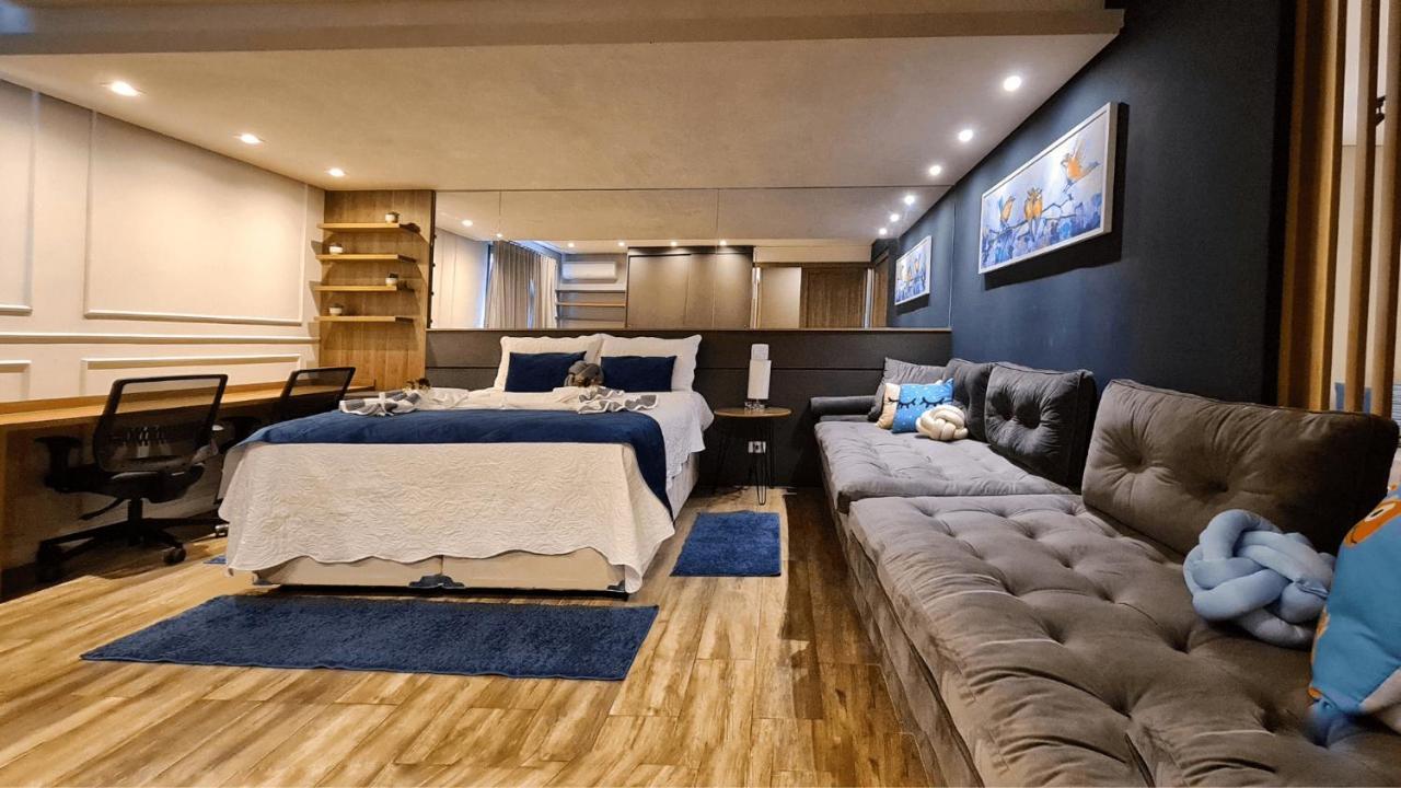 Apartamento Loft Lindo Com Ar Condic, Wifi, Perto De Capivari