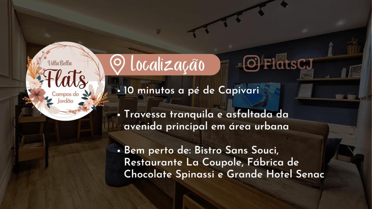Loft Lindo Com Ar Condic, Wifi, Perto De Capivari Campos do Jordão